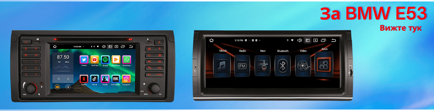 Мултимедийни системи за BMW E53 X5
